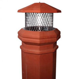 Clay Chimney Pot Toppers & Caps - Stainless Steel & Copper Caps ...