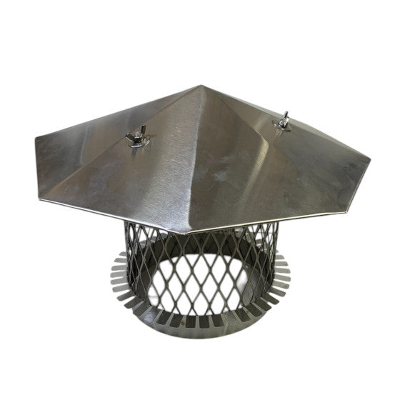 Stainless Steel Octagon  Pot Topper 8.625 in - Clearance