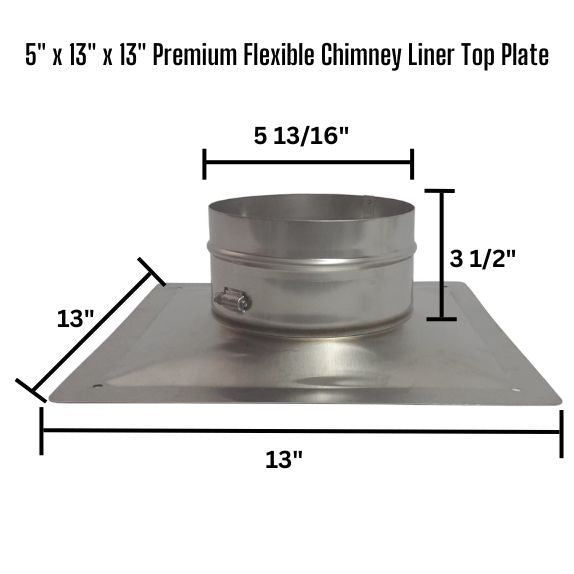 Liner Plate Rockford - Systems Chimney for Chimney Flexible Premium Chimney Top