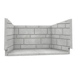 Classic Moulded Refractory Brick Panels (AC02360)