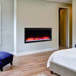 SimpliFire Allusion Platinum Electric Fireplace