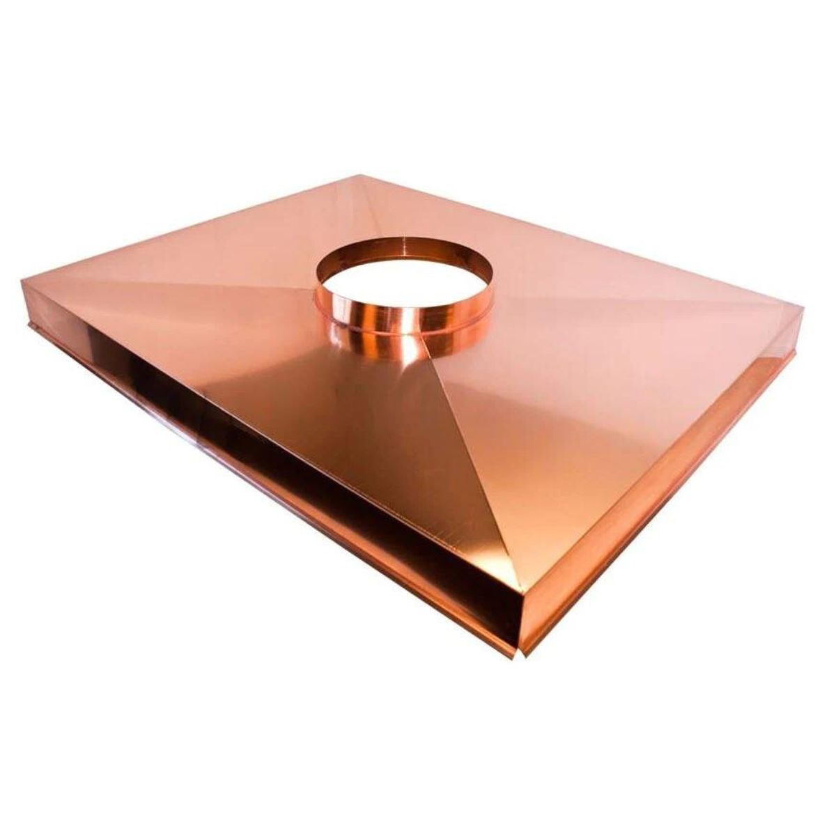 Solid Copper Pyramid - 1 5/8