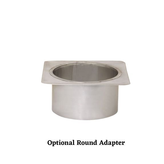 Optional Round Adapter